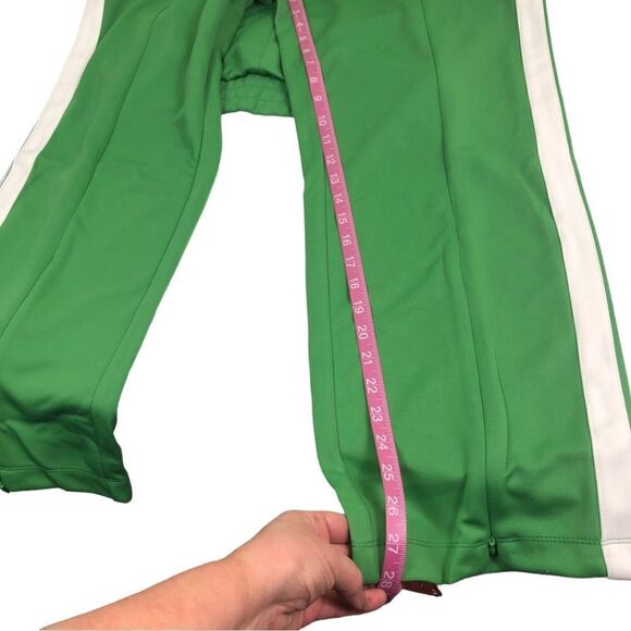 Wild Fable Green White Striped Track Pants - Picture 10 of 14
